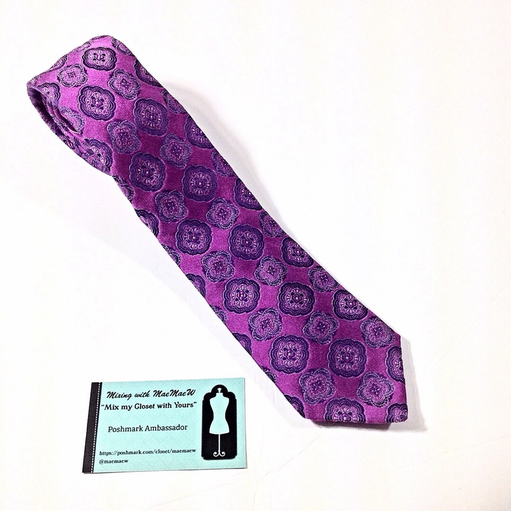 Ike Behar Men's Italian Silk Tie